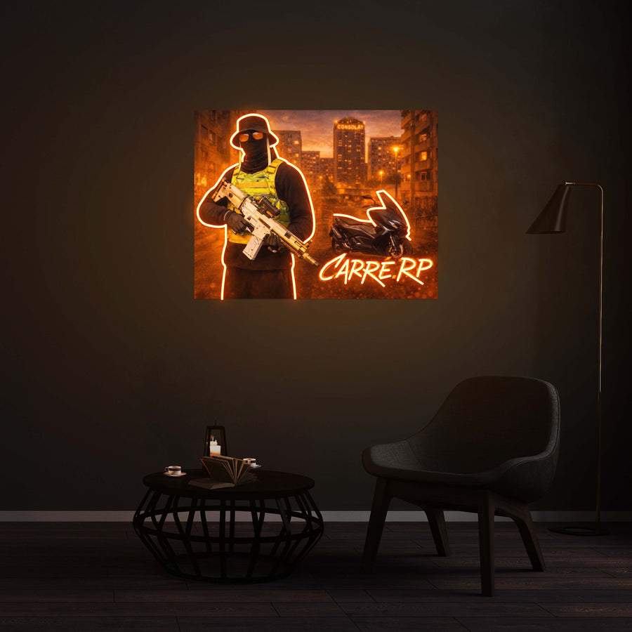 Personnalisation Enseigne LED Néon - CARRERP