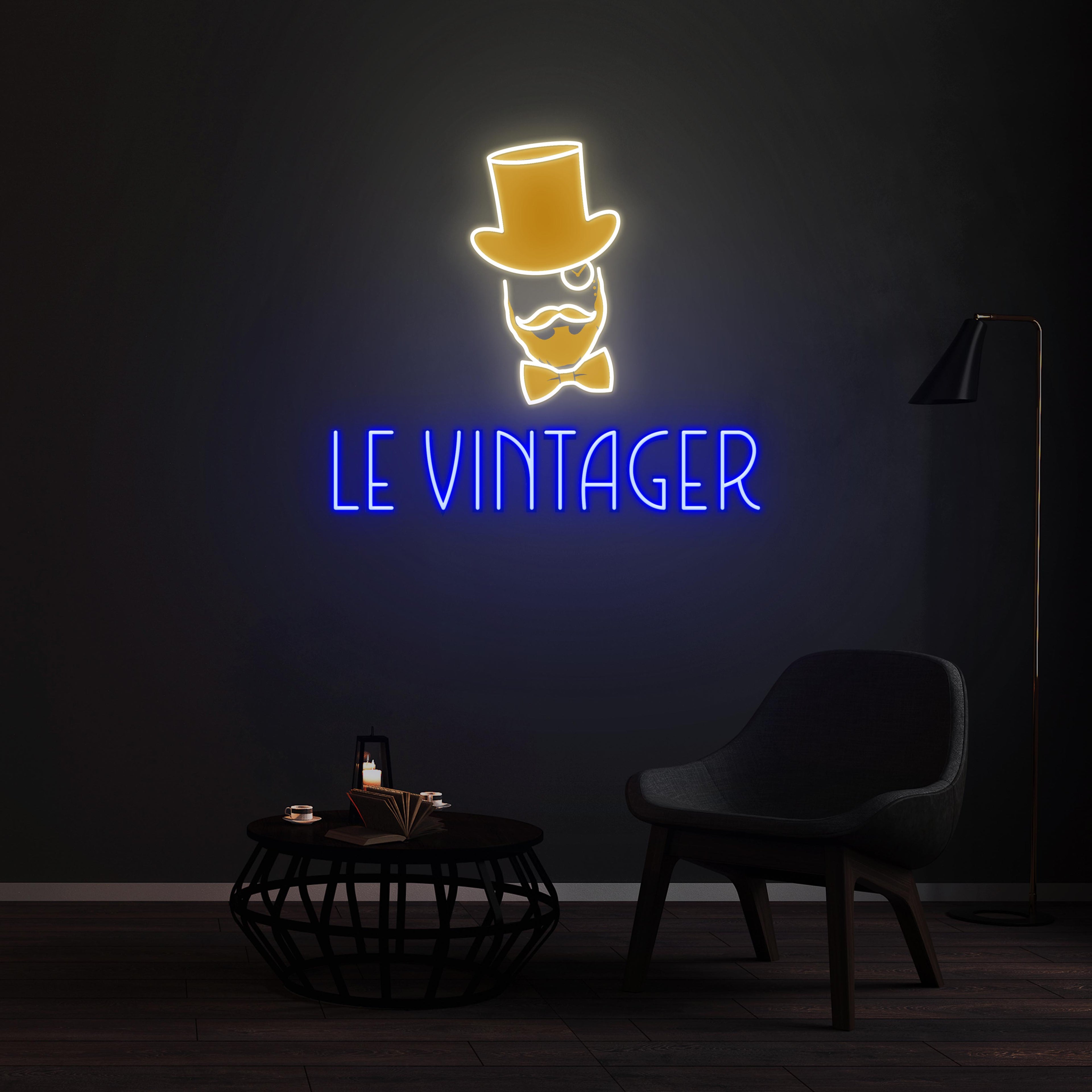 Personnalisation Enseigne LED Néon -LE VINTAGER
