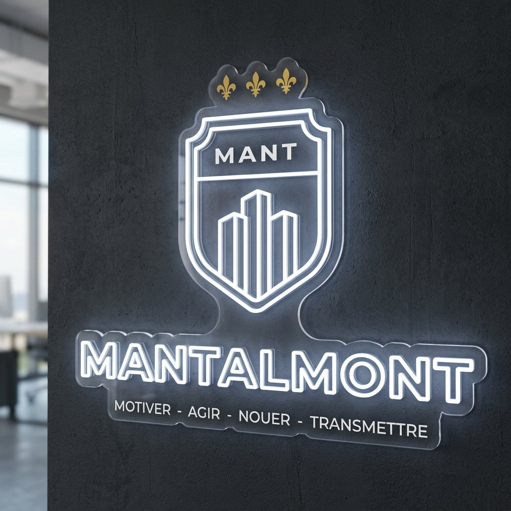 MantAlmont - Enseigne néon LED personnalisé