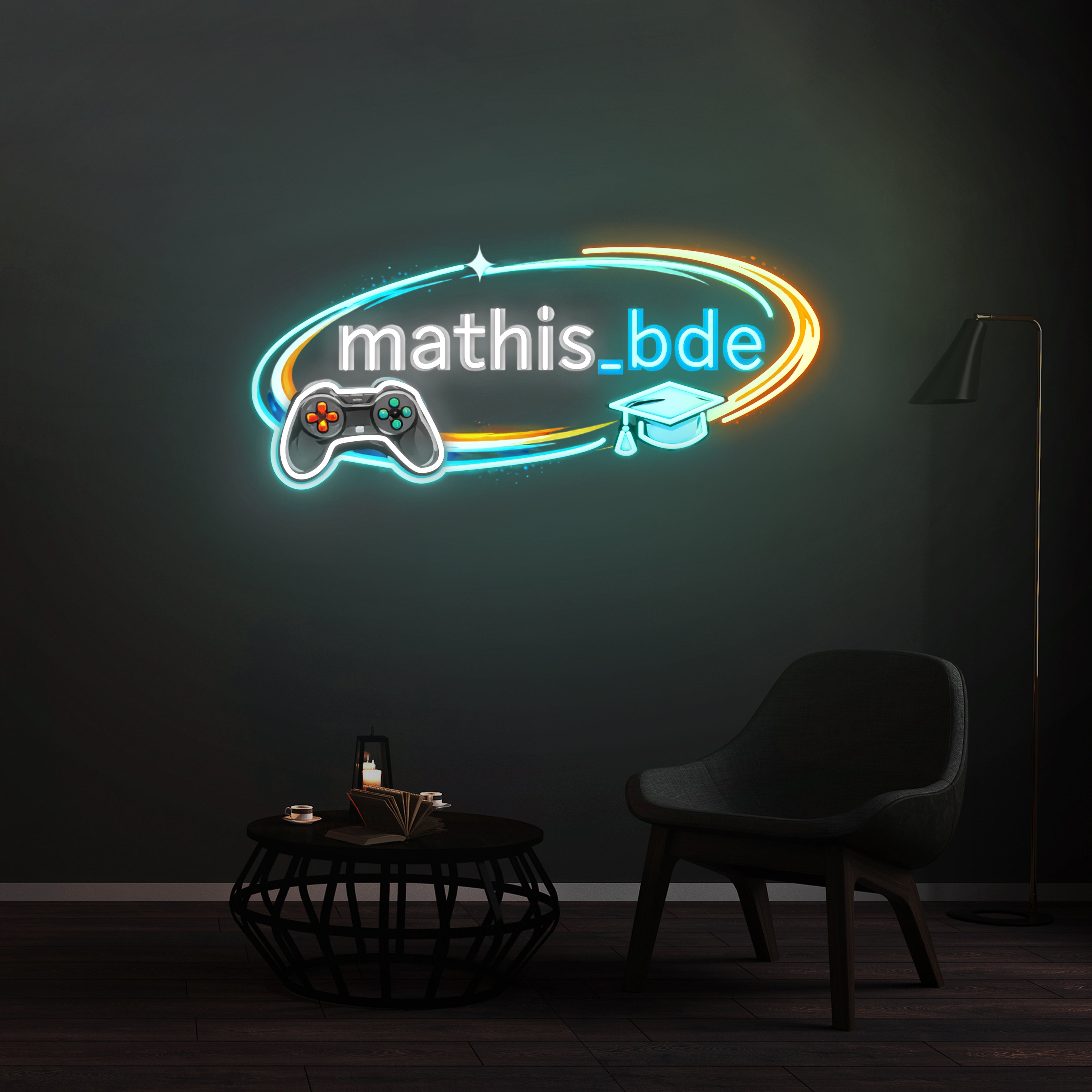 Personnalisation Enseigne LED Néon - mathis_bde