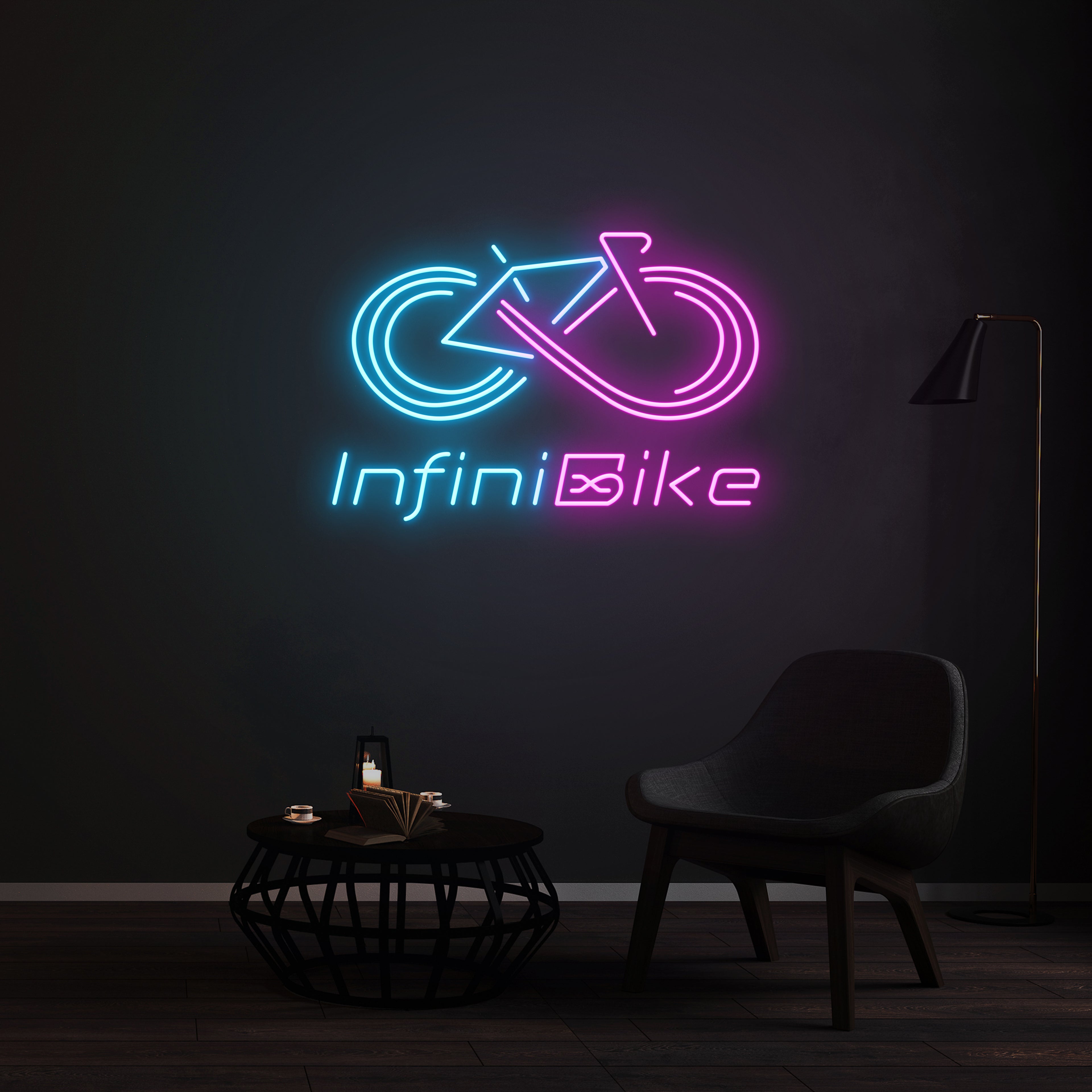 Personnalisation Enseigne LED Néon - INFINI BIKE