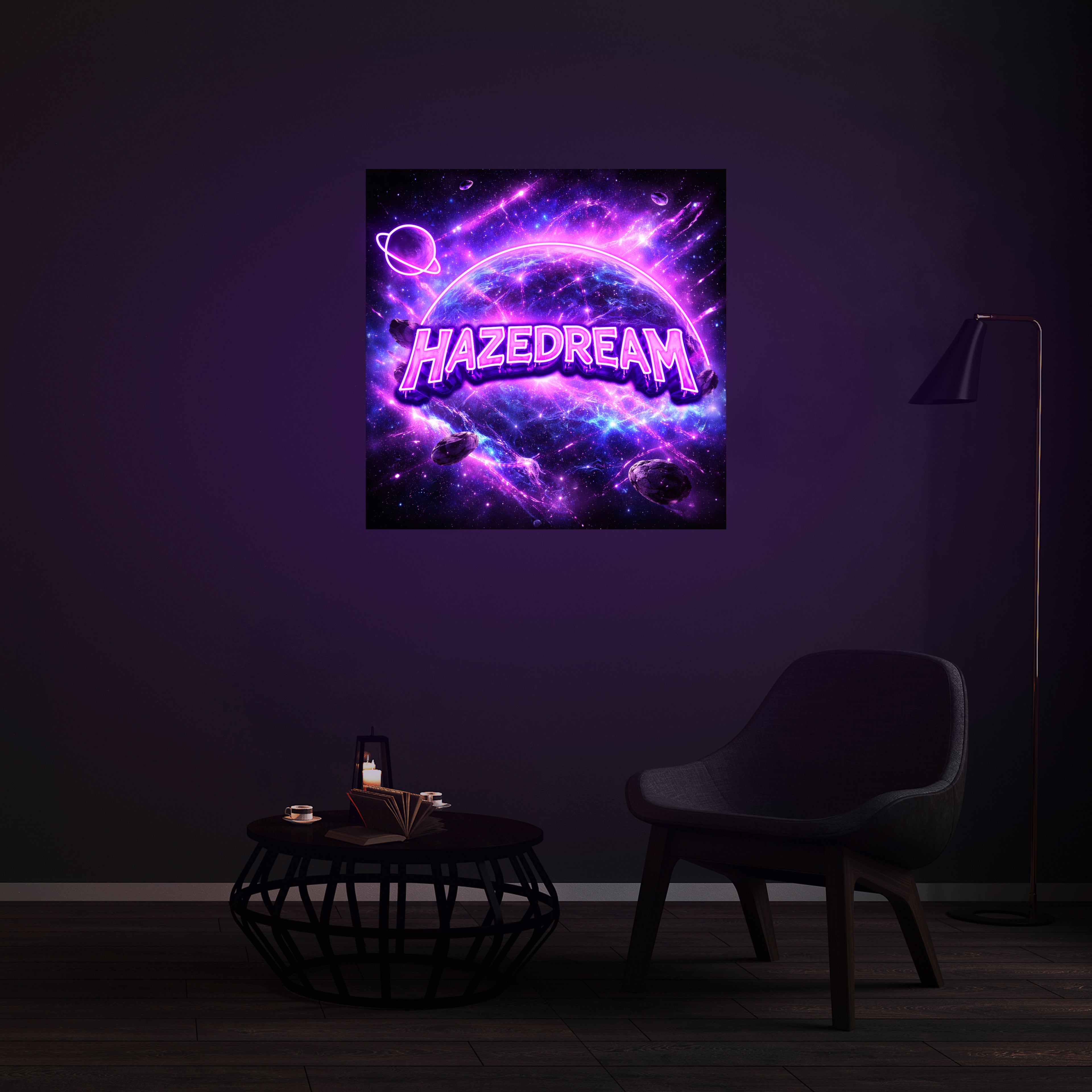 Personnalisation Enseigne LED Néon - HAZEDREAM