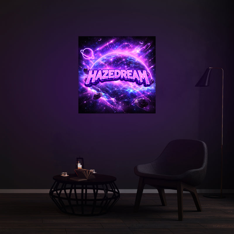 Personnalisation Enseigne LED Néon - HAZEDREAM