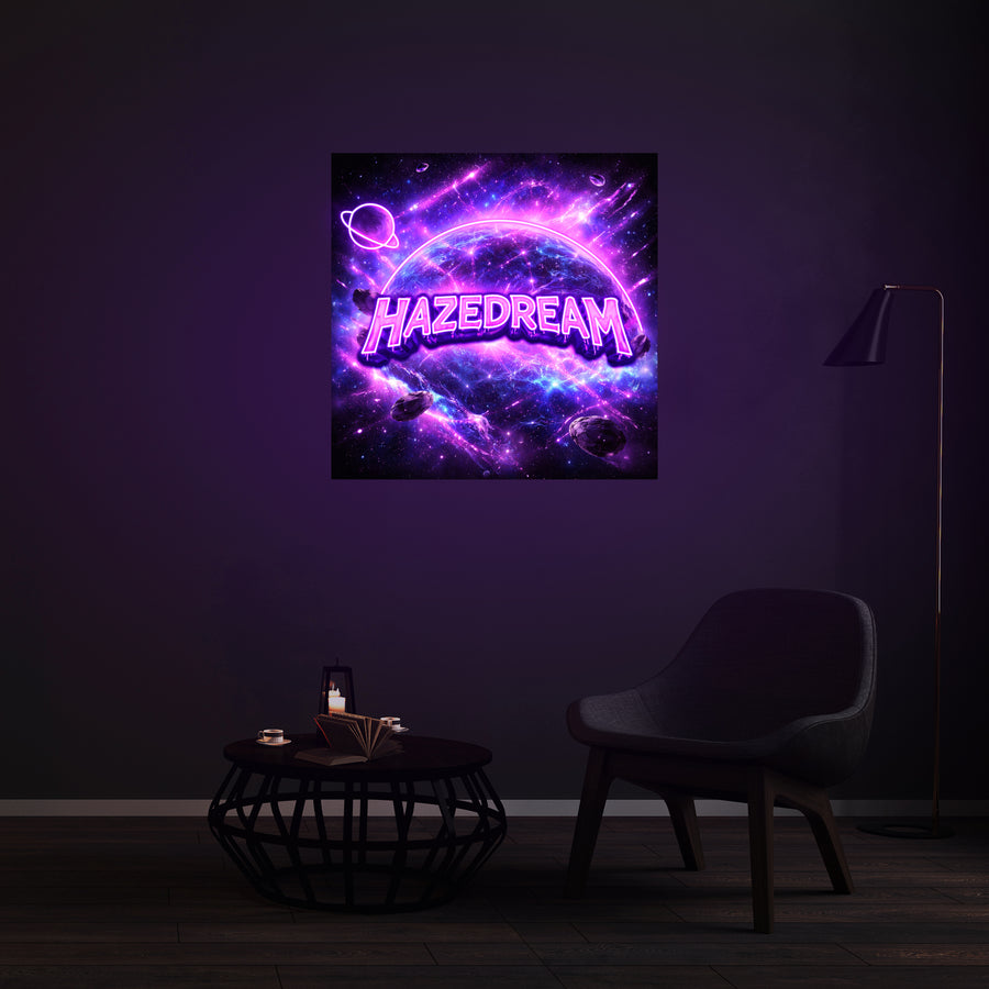Personnalisation Enseigne LED Néon - HAZEDREAM