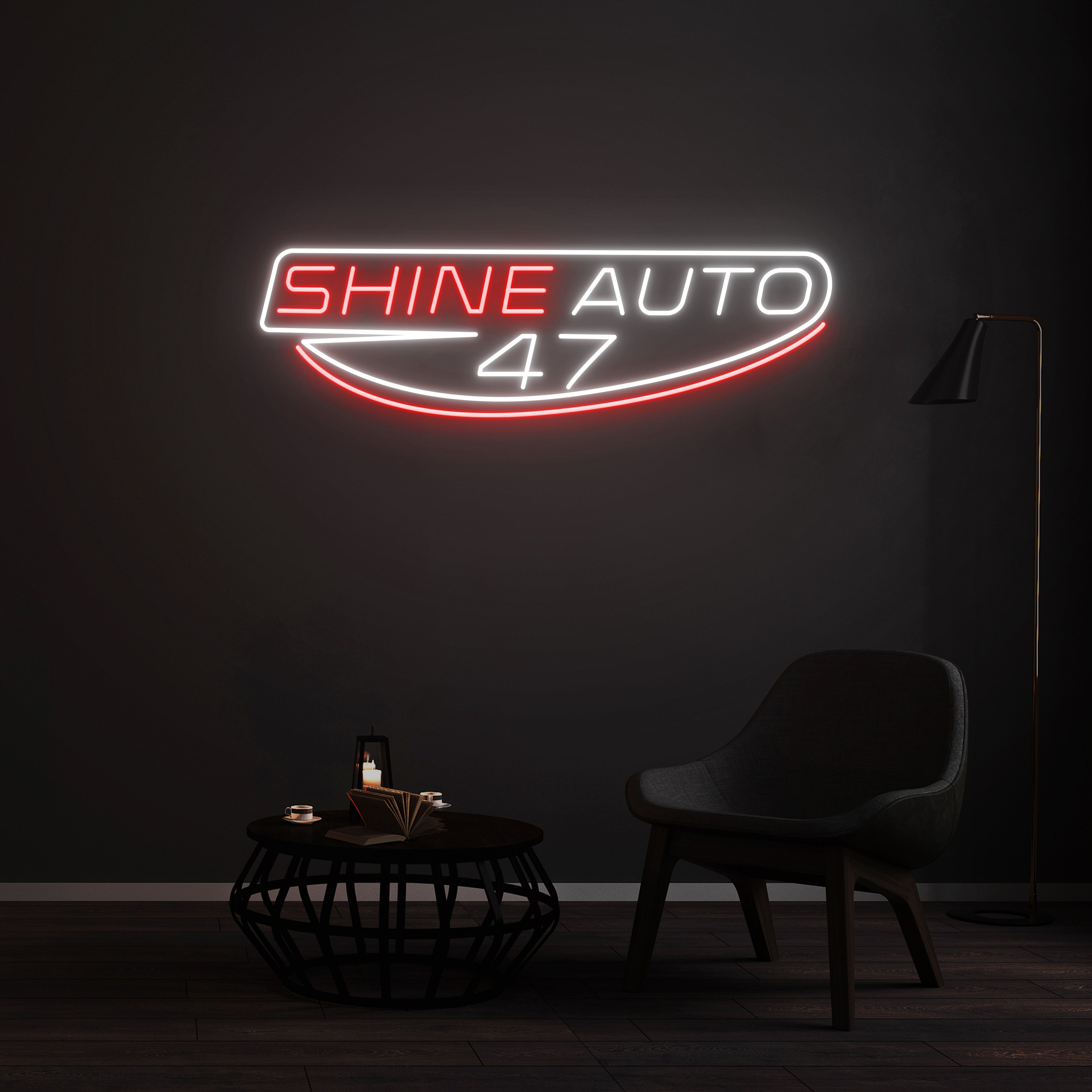 Personnalisation Enseigne LED Néon -  Shine Auto 47