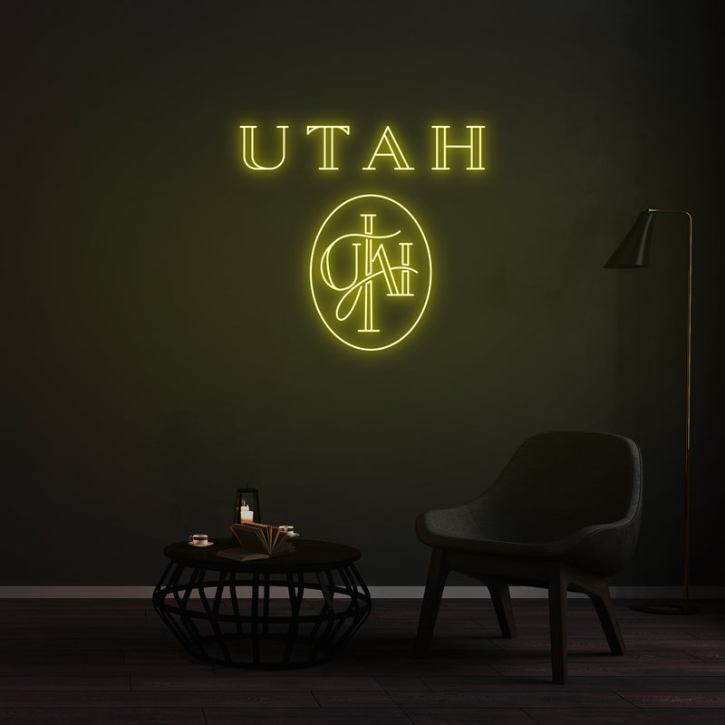 Personnalisation Enseigne LED Néon - UTAH