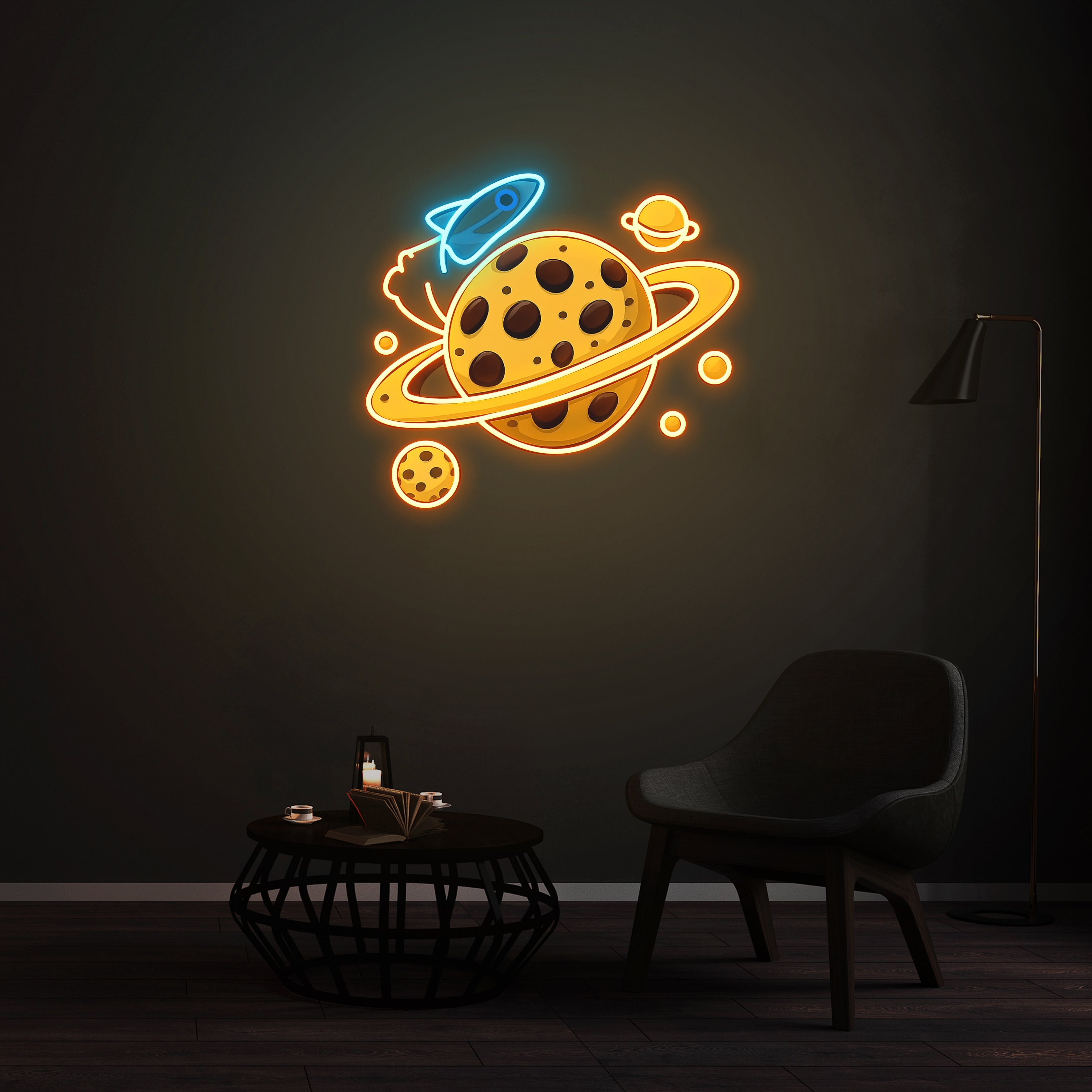 Personnalisation Enseigne LED Néon - SPACE