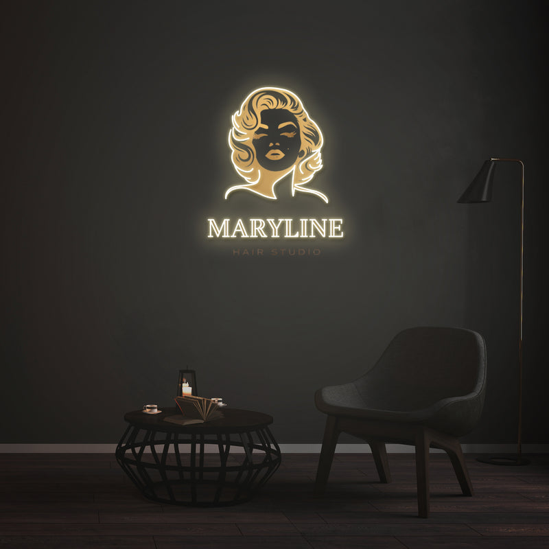 Personnalisation Enseigne LED Néon - MARYLINE