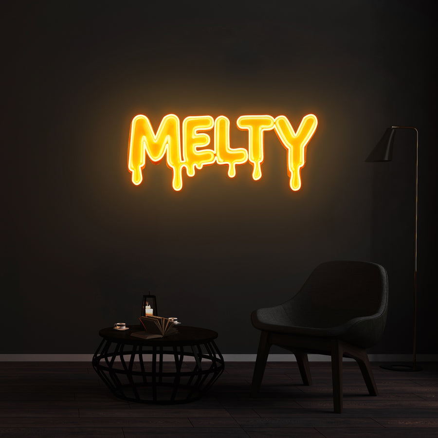 Personnalisation Enseigne LED Néon - MELTY
