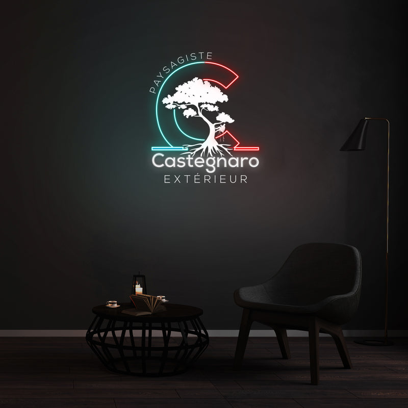Personnalisation Enseigne LED Néon - Castegnaro