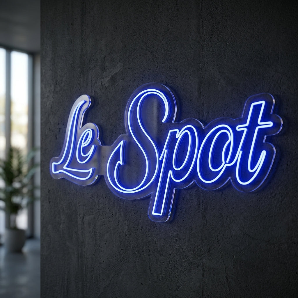LE SPOT - Enseigne néon LED personnalisé