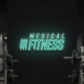 Medical Fitness - Enseigne néon LED personnalisé