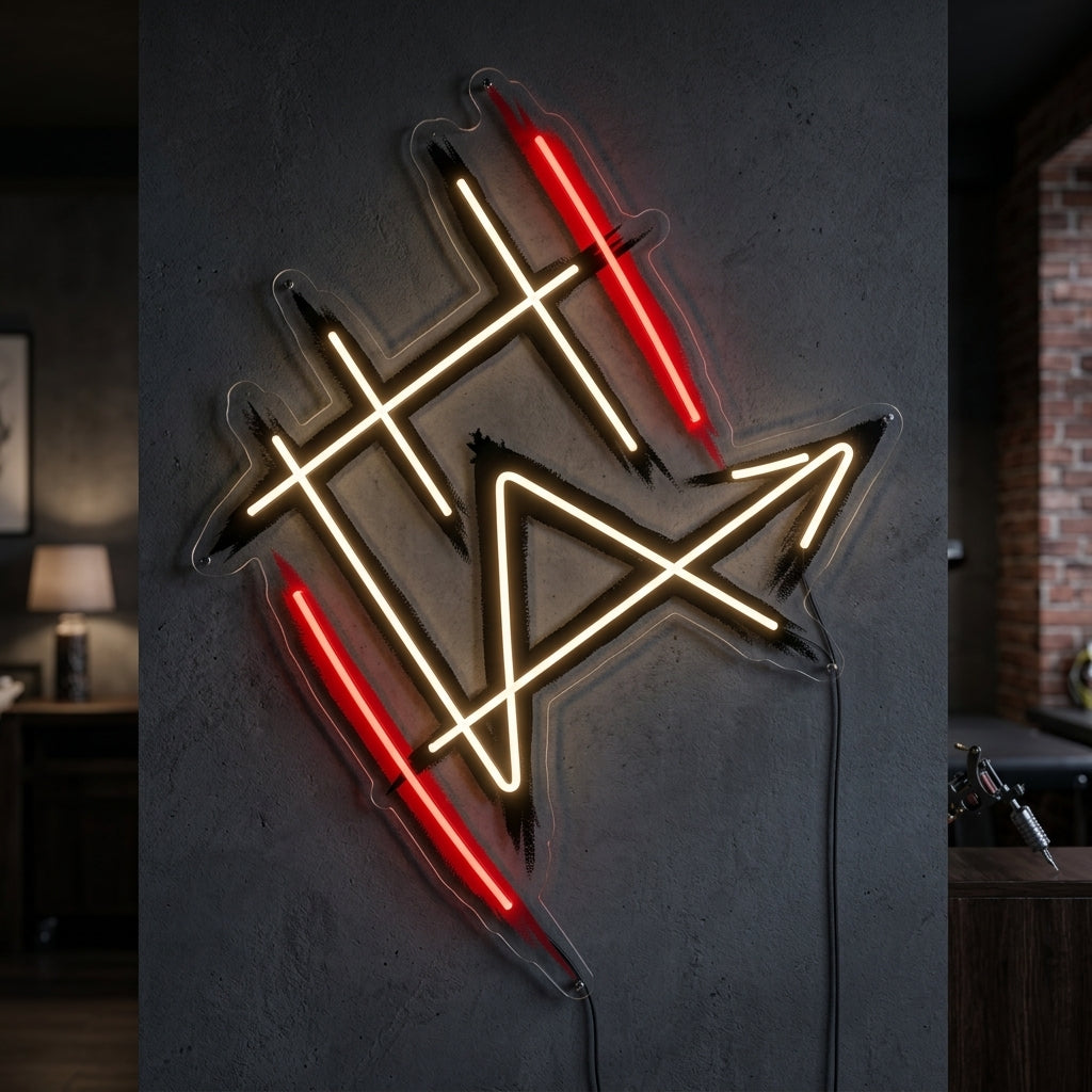 Enseigne néon LED personnalisée · Réf. 4644