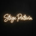 Stage Poitevin - Enseigne néon LED personnalisé