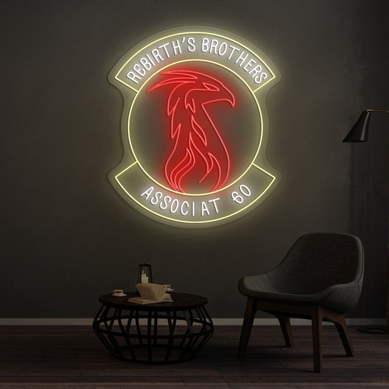 Personnalisation Enseigne LED Néon - Rebirths Brothers