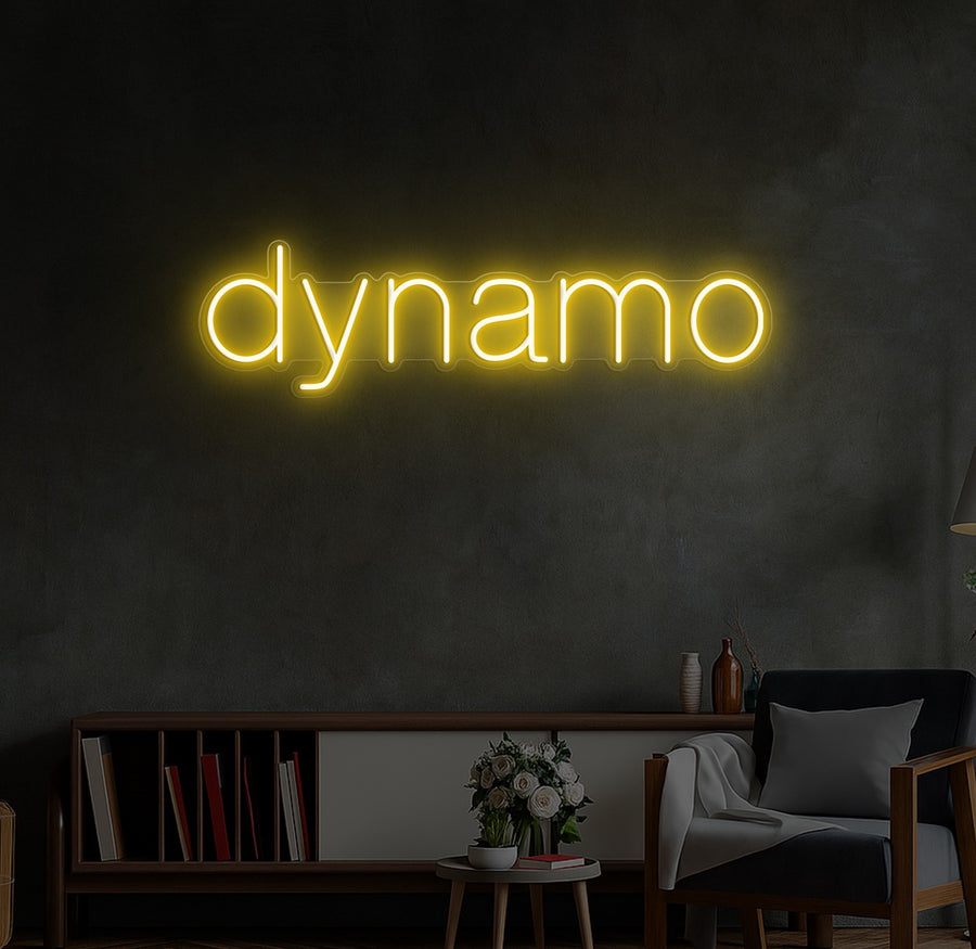 Custom LED Neon Sign Dynamo Cycling Paris