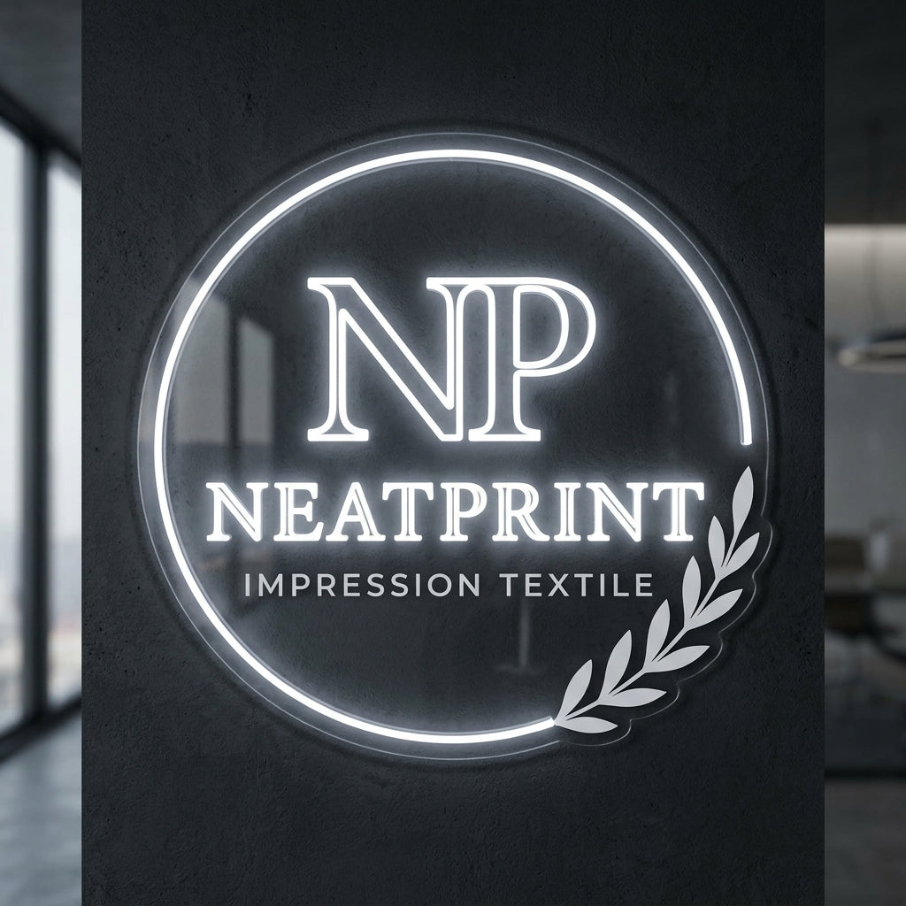 Enseigne néon LED personnalisée · Réf. 1117