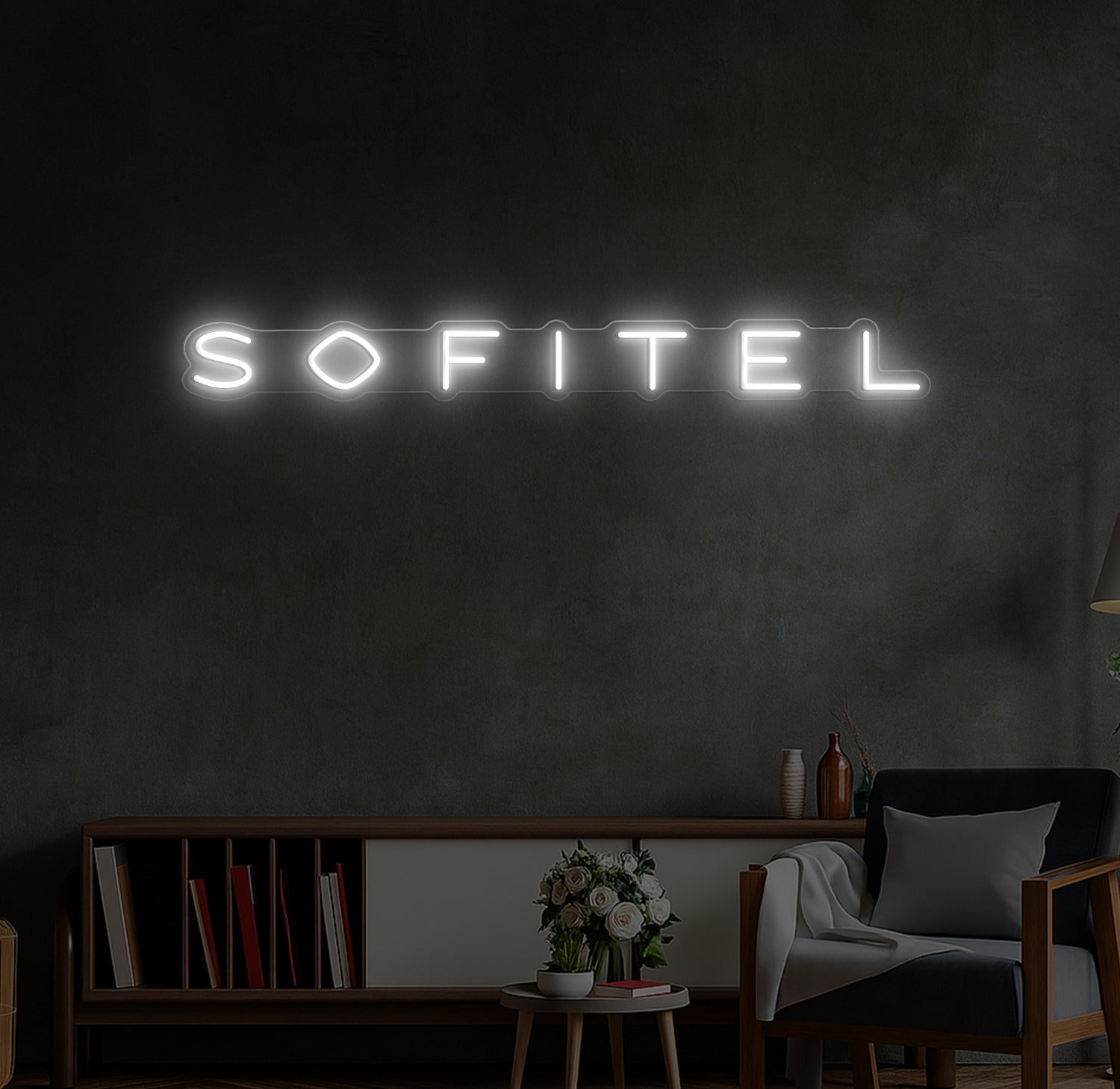Custom LED Neon Sign for Sofitel