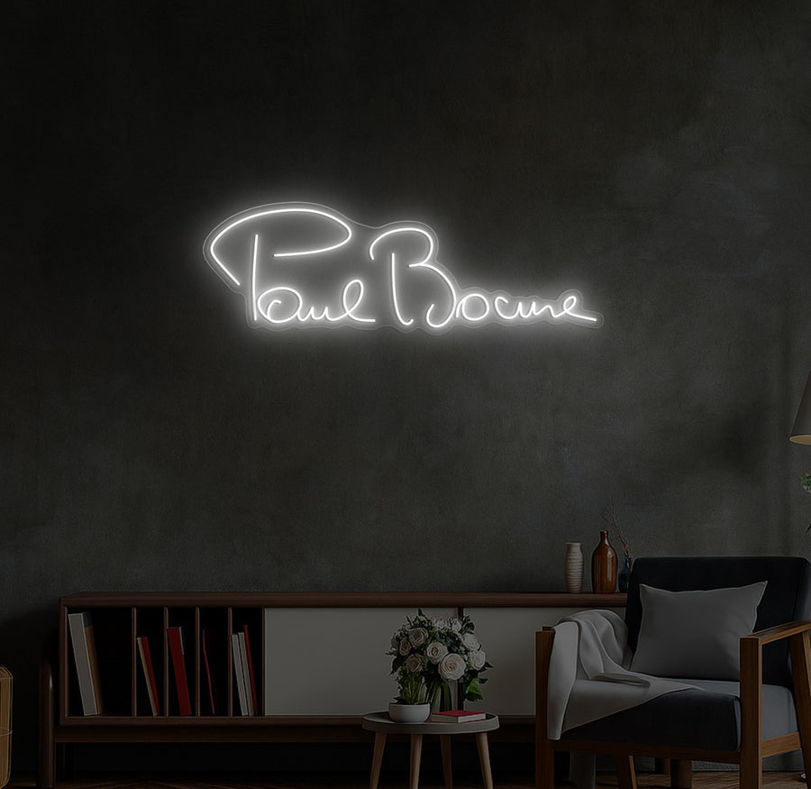 Custom Paul Bocuse LED Neon Sign