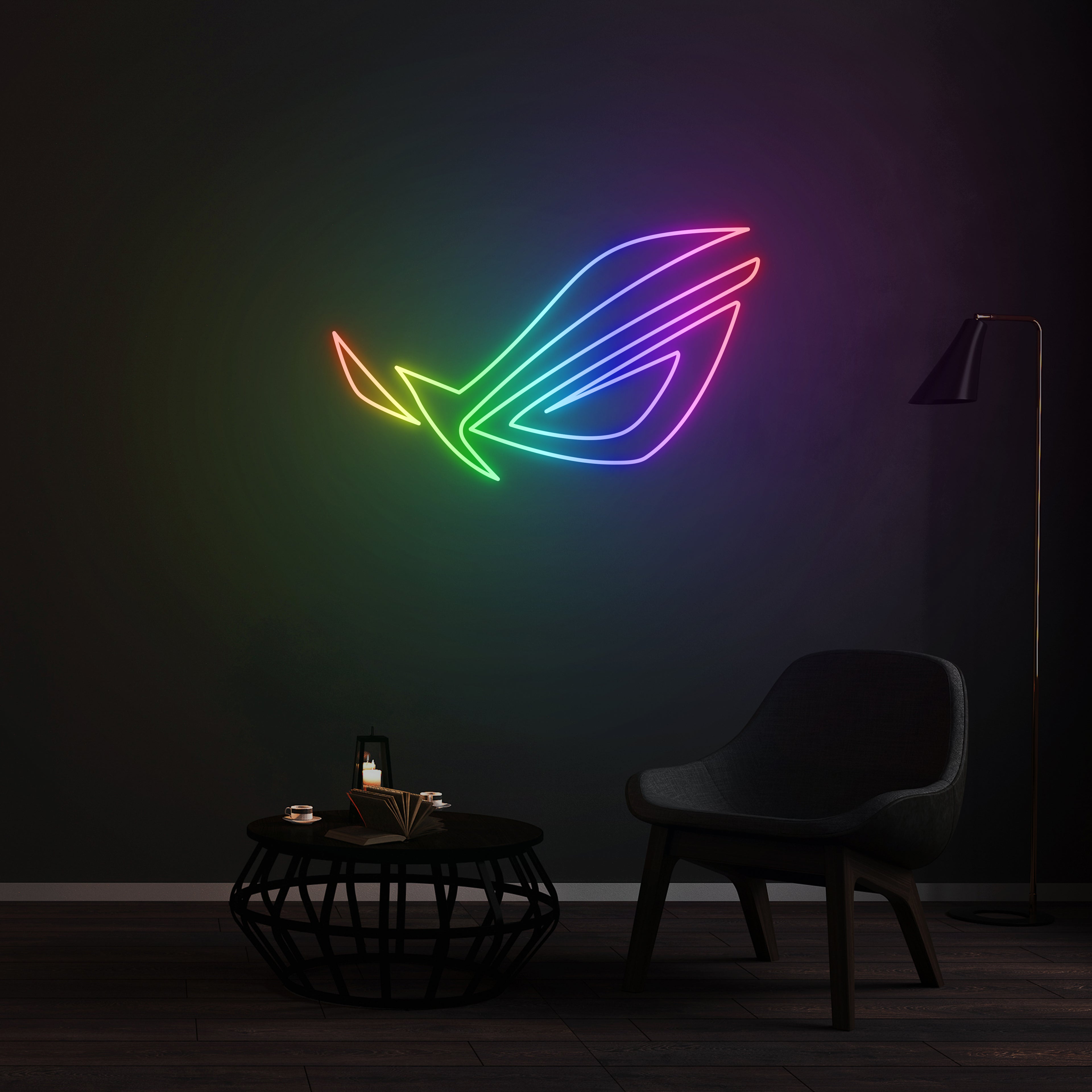 Personnalisation Enseigne LED Néon - ROG