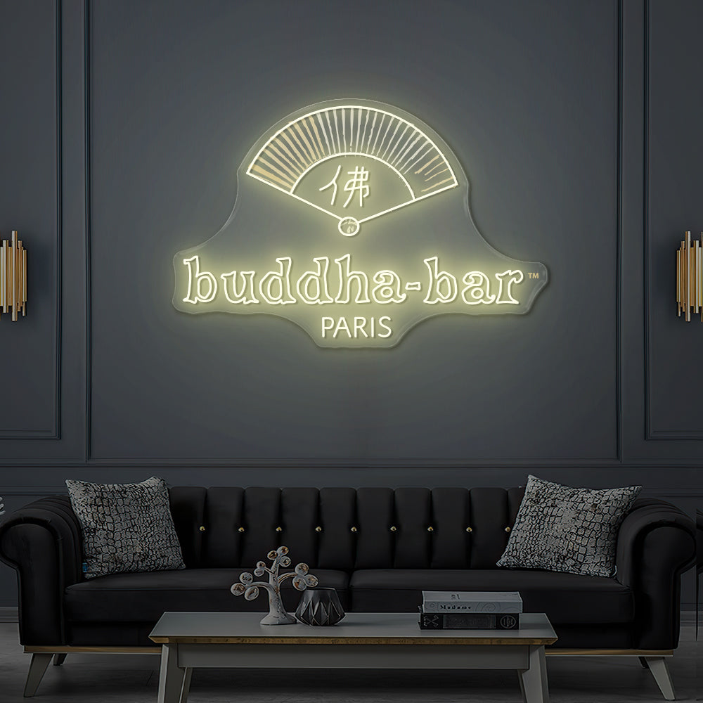 Enseigne LED Néon Personnalisée Buddha‑Bar