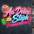 Au délice de steph - Enseigne néon LED personnalisé