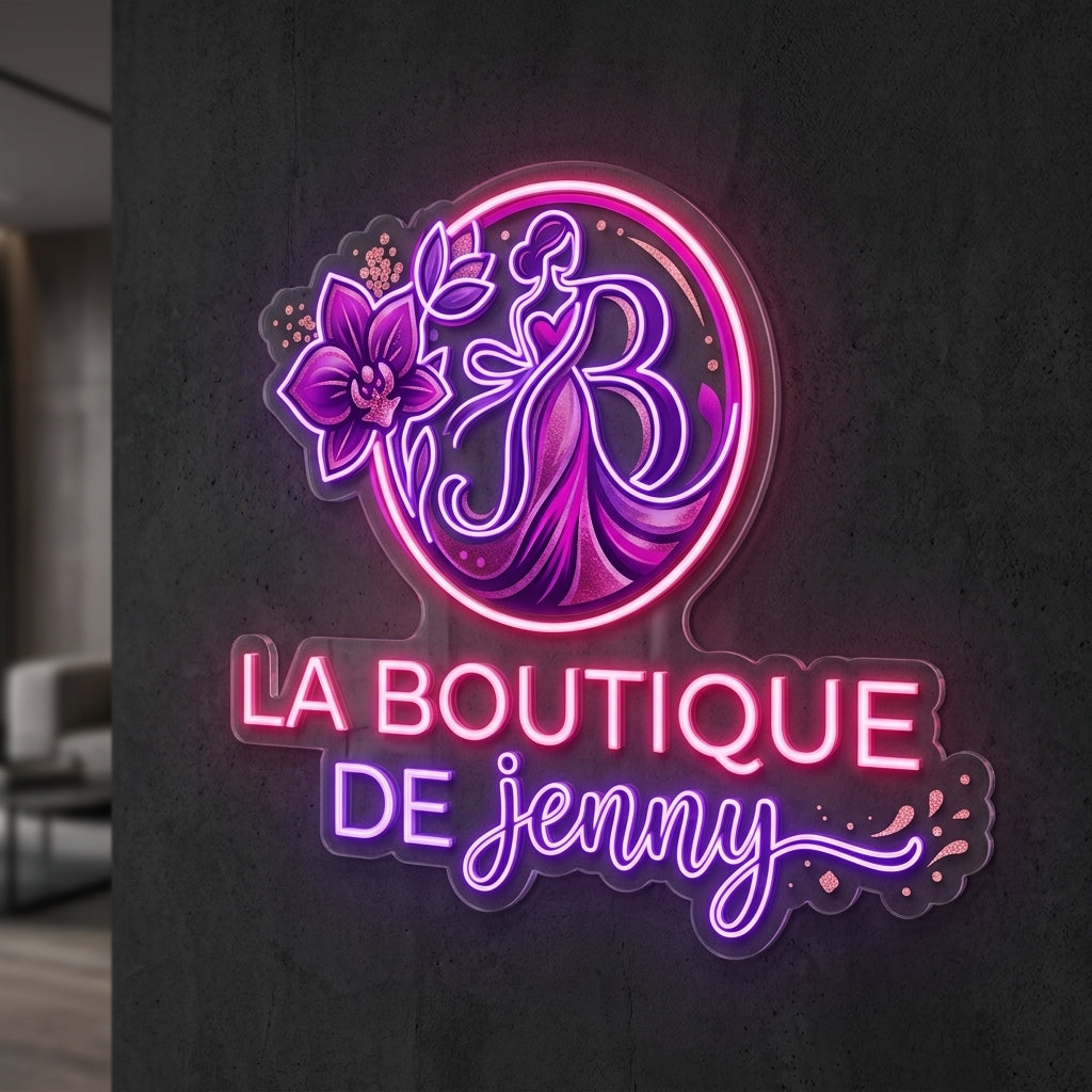 La boutique de jenny - Enseigne néon LED personnalisé