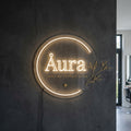 Åura - Enseigne néon LED personnalisé