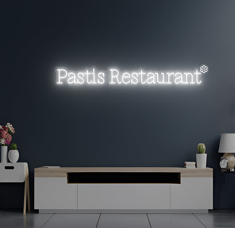 Enseigne LED Néon Personnalisée Pastis Restaurant