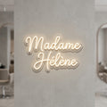 Madame Hélène - Enseigne néon LED personnalisé