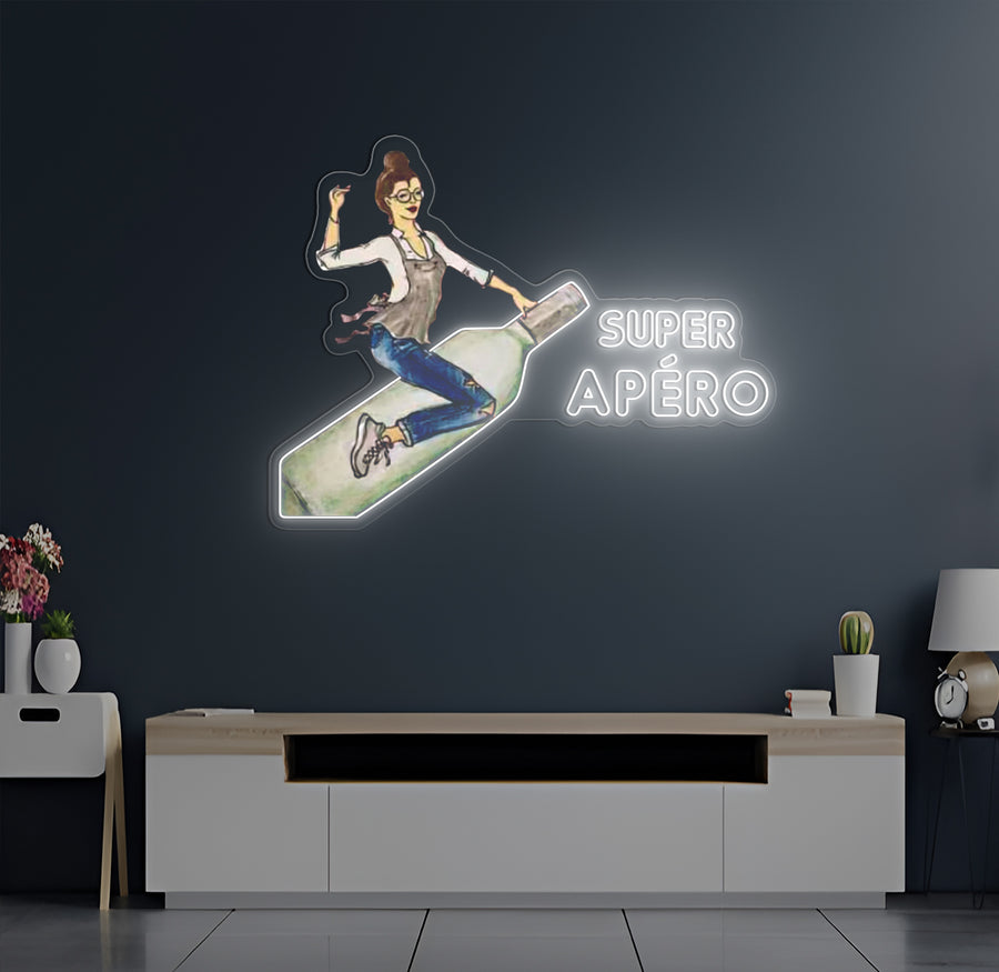 Custom LED Neon Sign Super Apero