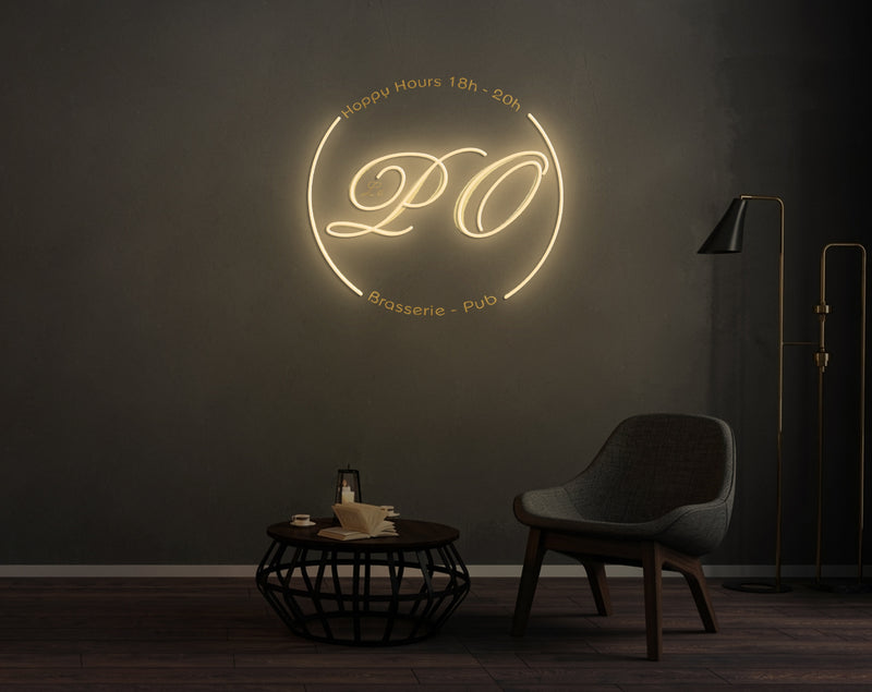 Personnalisation Enseigne LED Néon - New Design Le Po