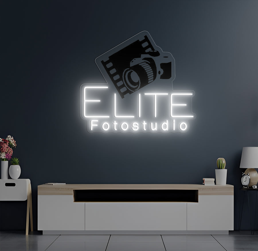 Enseigne LED Néon Personnalisée Elite Fotostudio