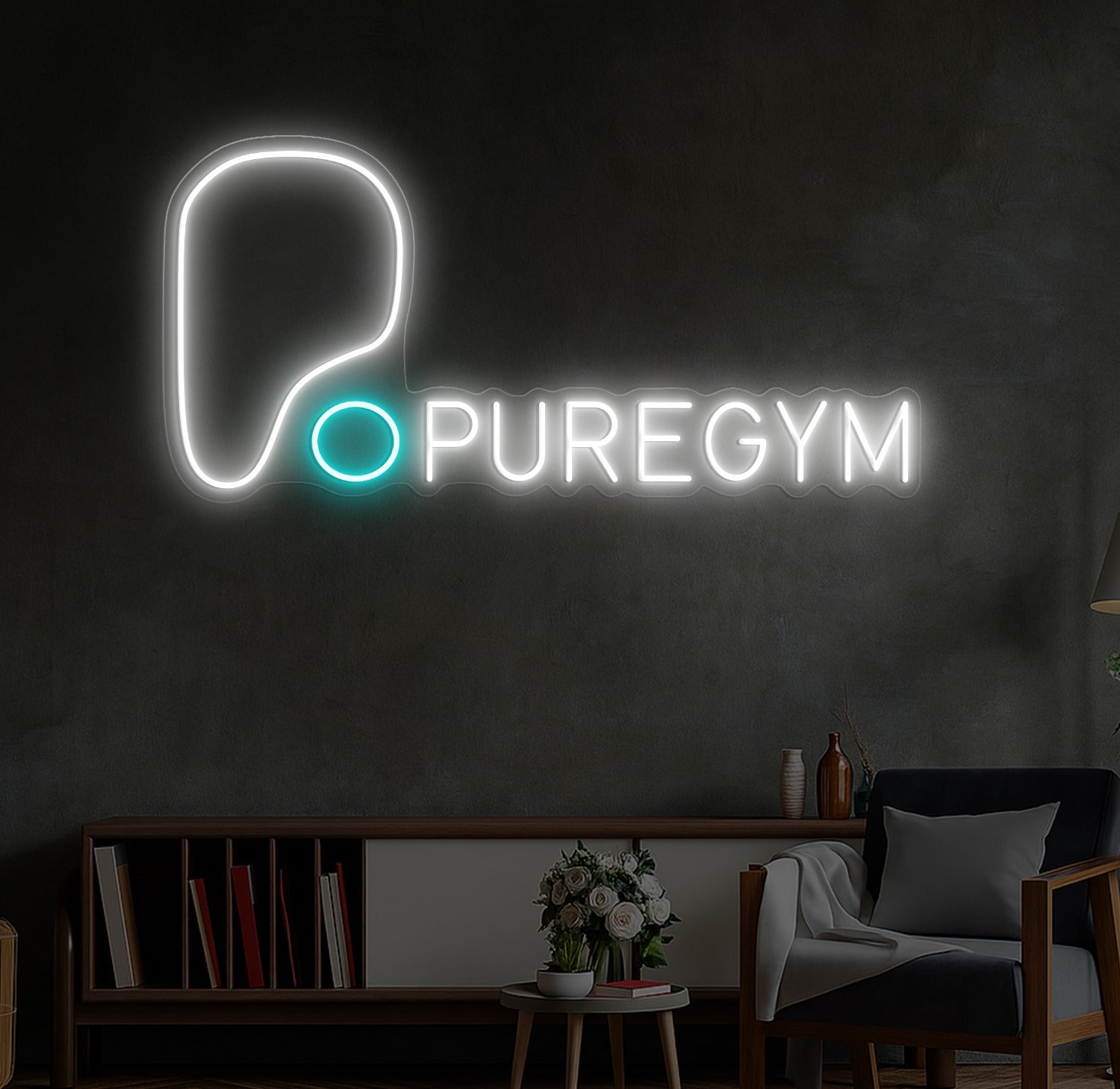 PureGym Custom Neon LED Sign