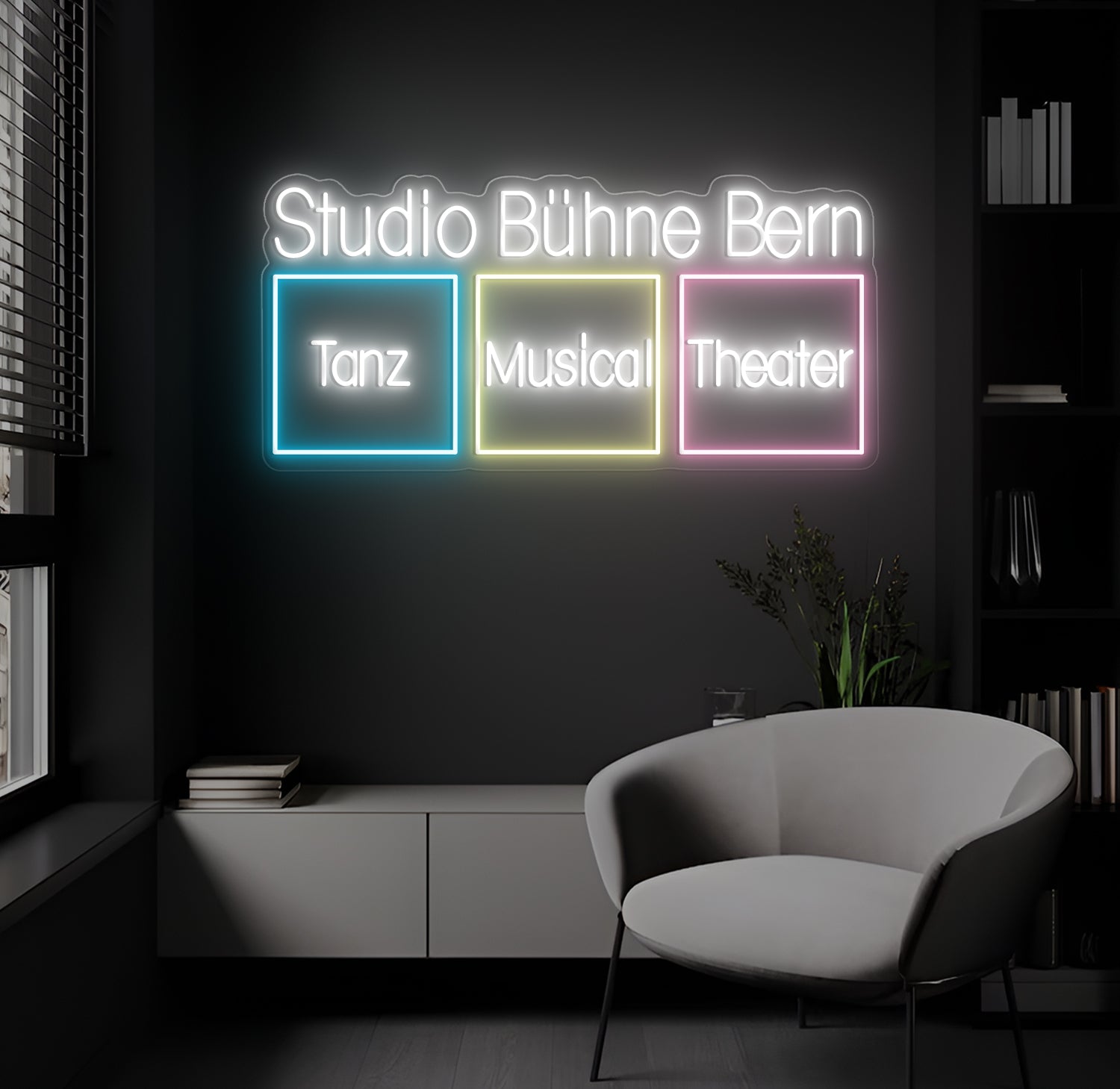 Enseigne LED Néon Personnalisée  Studio-Bühne