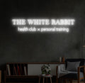 Custom LED Neon Sign The White Rabbit
