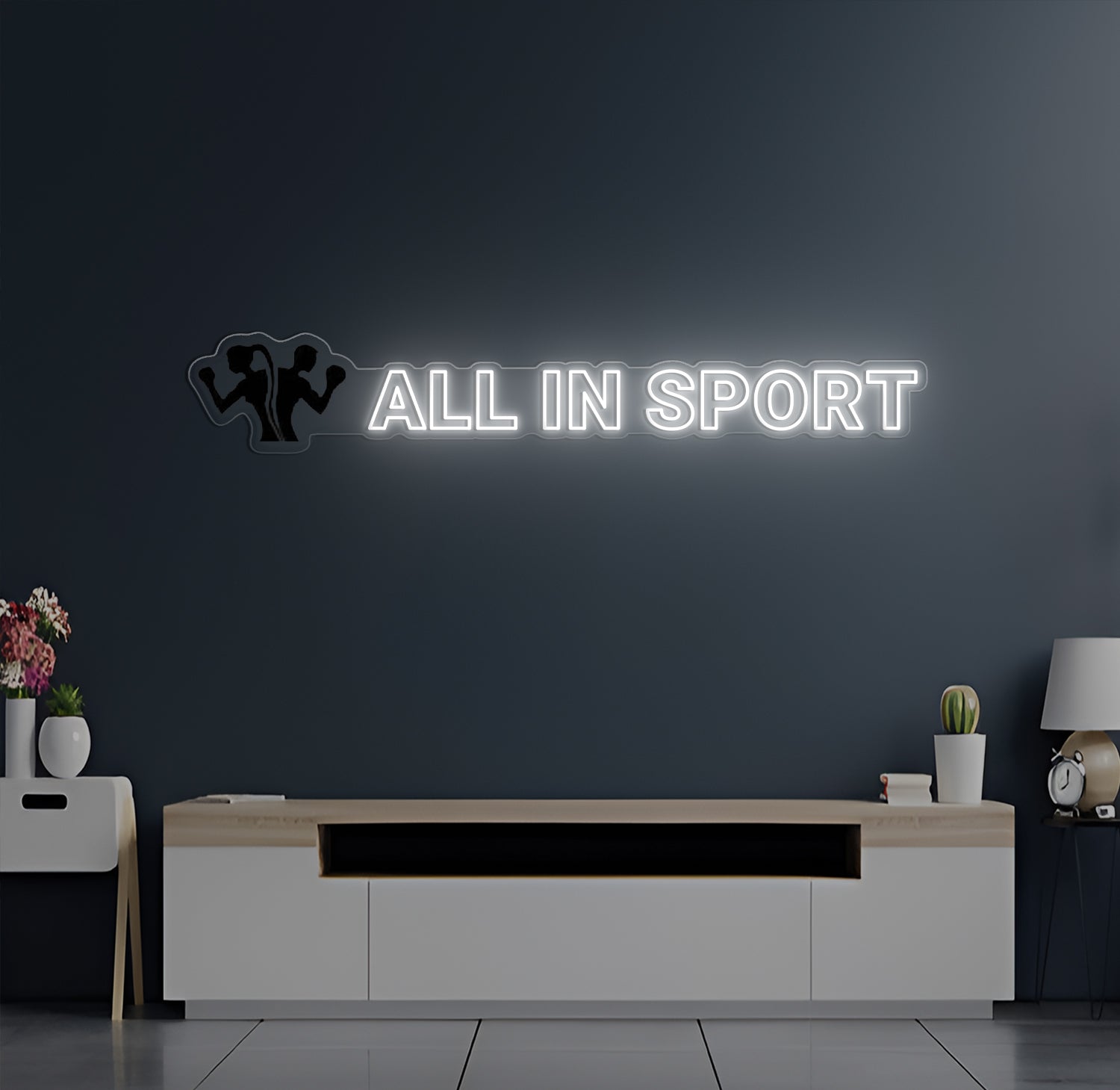 Custom LED Neon Sign All in Sport