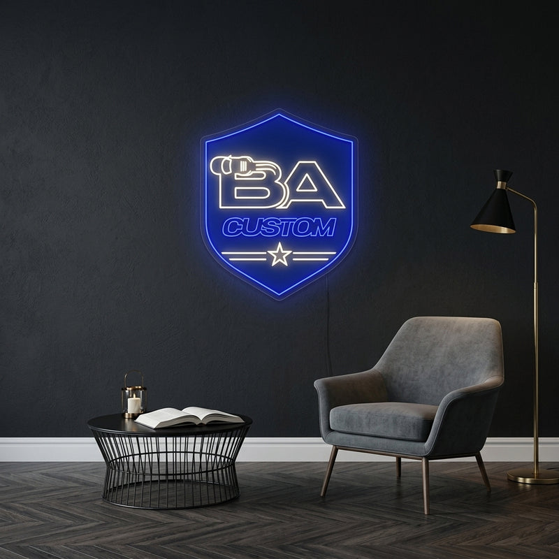 Personnalisation Enseigne LED Néon - BA CUSTOMS