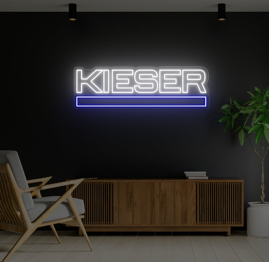 Enseigne LED Néon Personnalisée Kieser