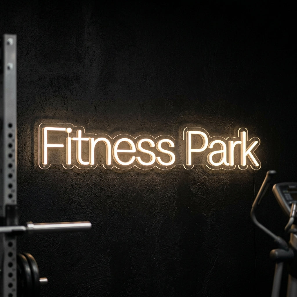 Fitness Park - Enseigne néon LED personnalisé