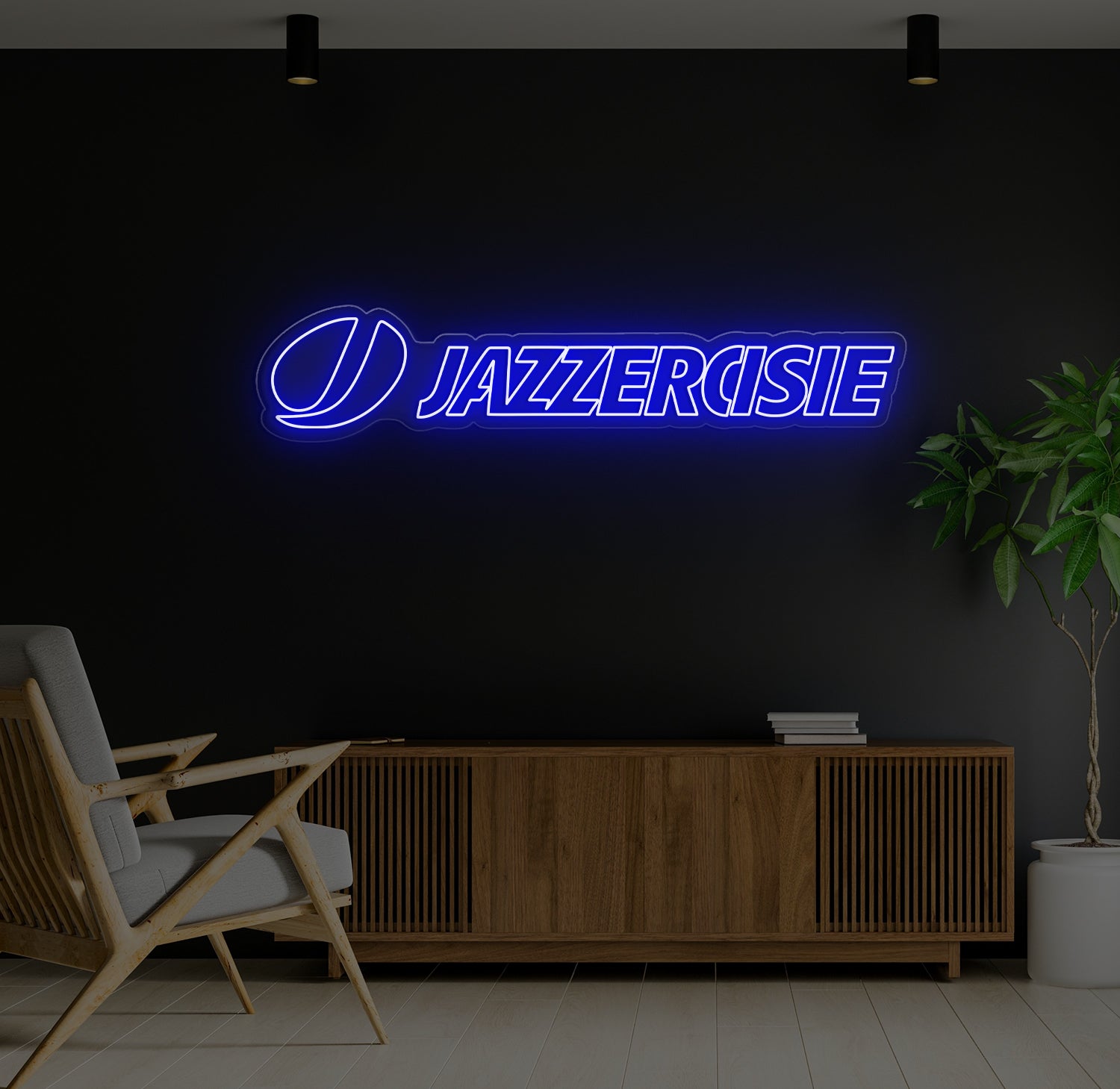 Custom LED Neon Sign Jazzercise Centera