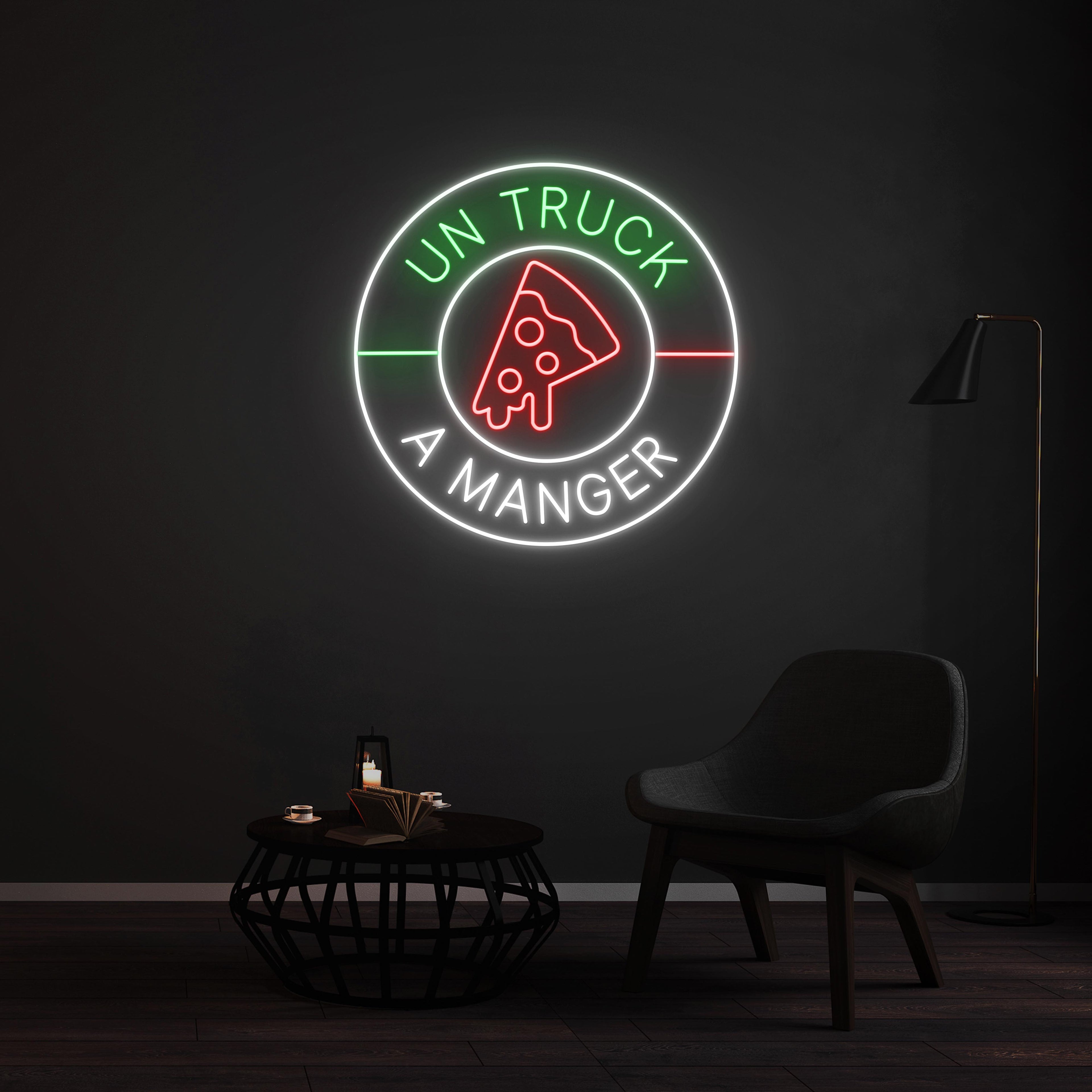 Personnalisation Enseigne LED Néon -  UN TRUCK