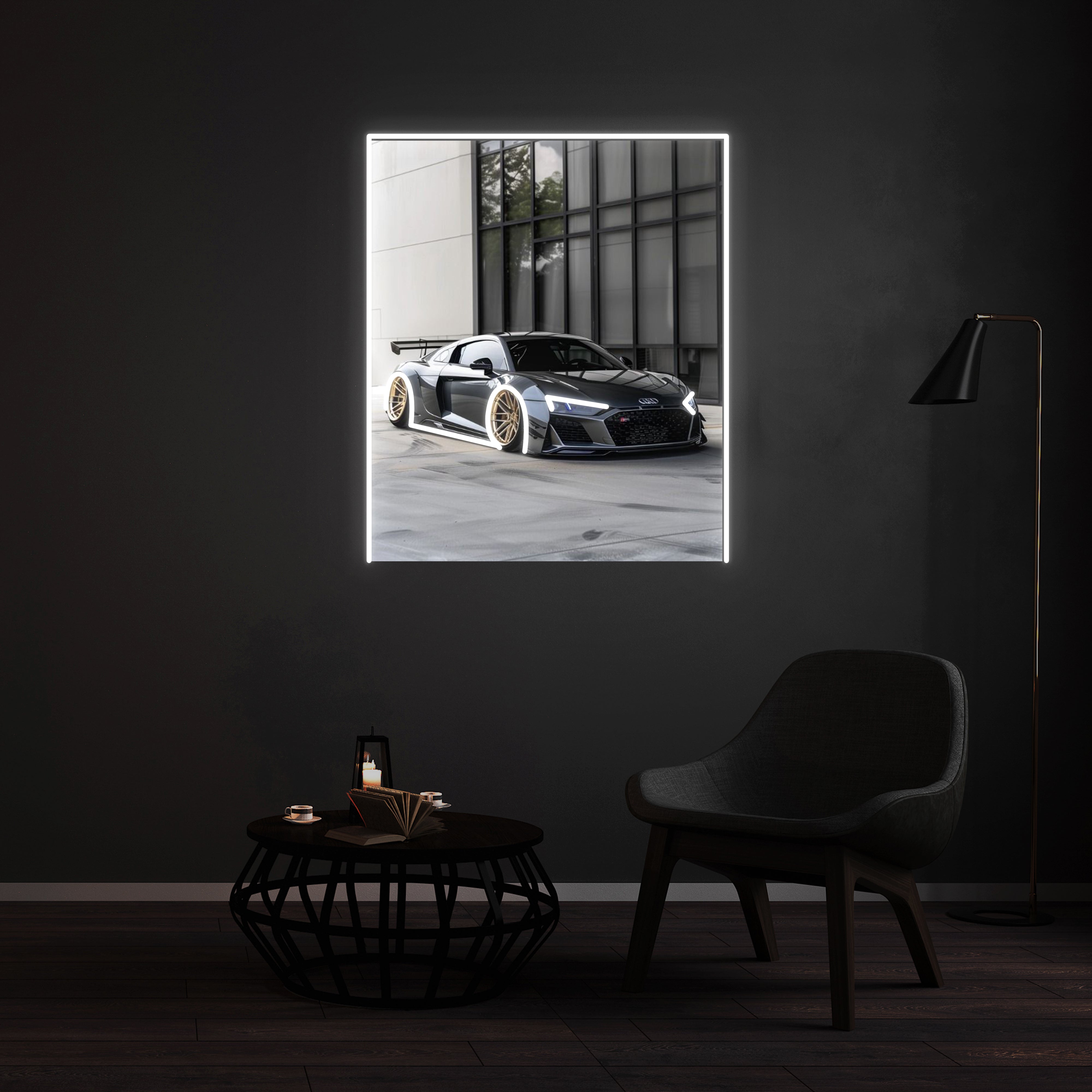 Néon Audi r8