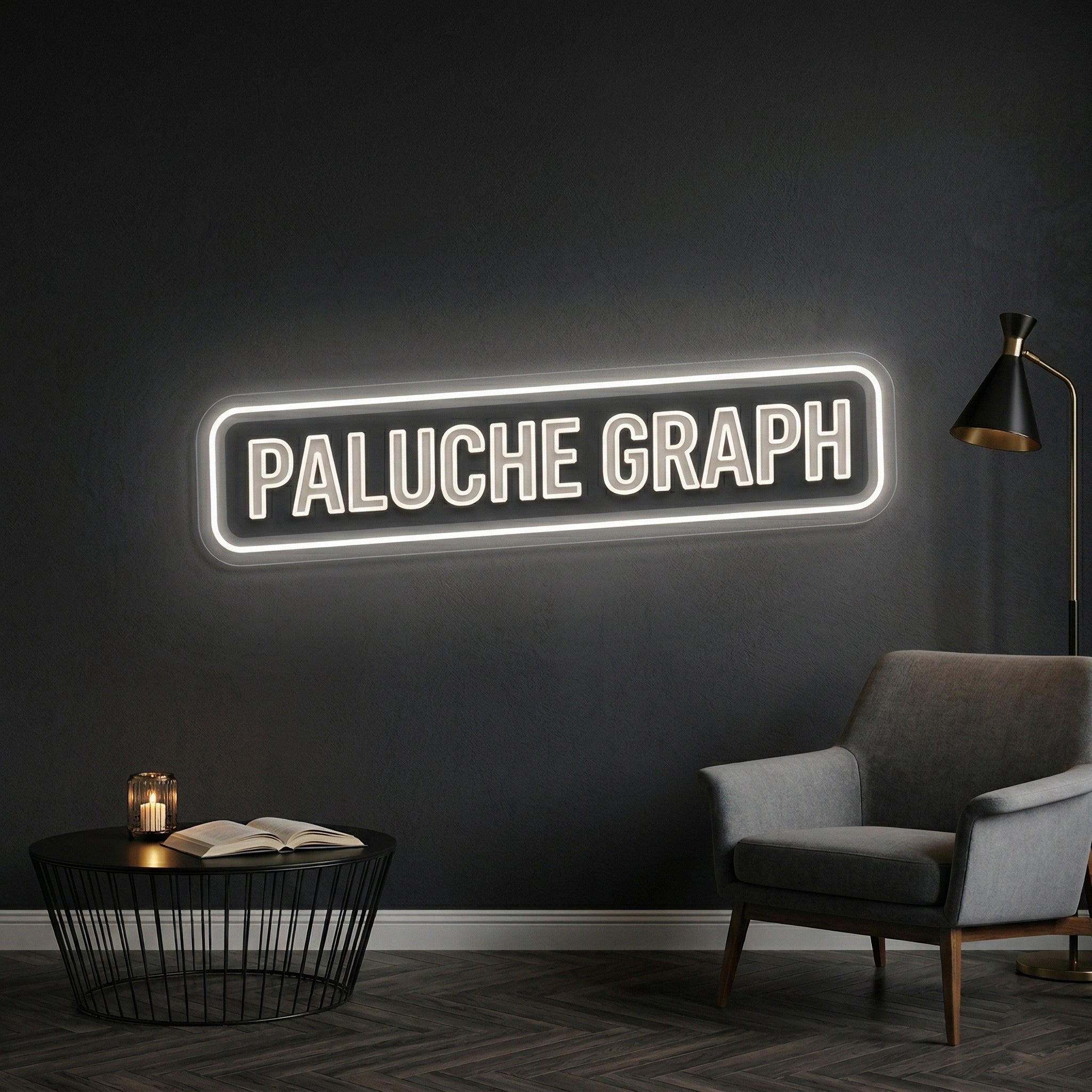 Personnalisation Enseigne LED Néon - PALUCHE GRAPH