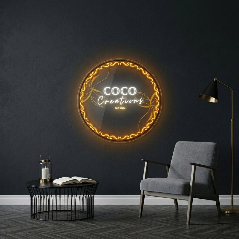 Personnalisation Enseigne LED Néon - COCO Creations