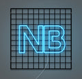 Néon Custom NB Logo