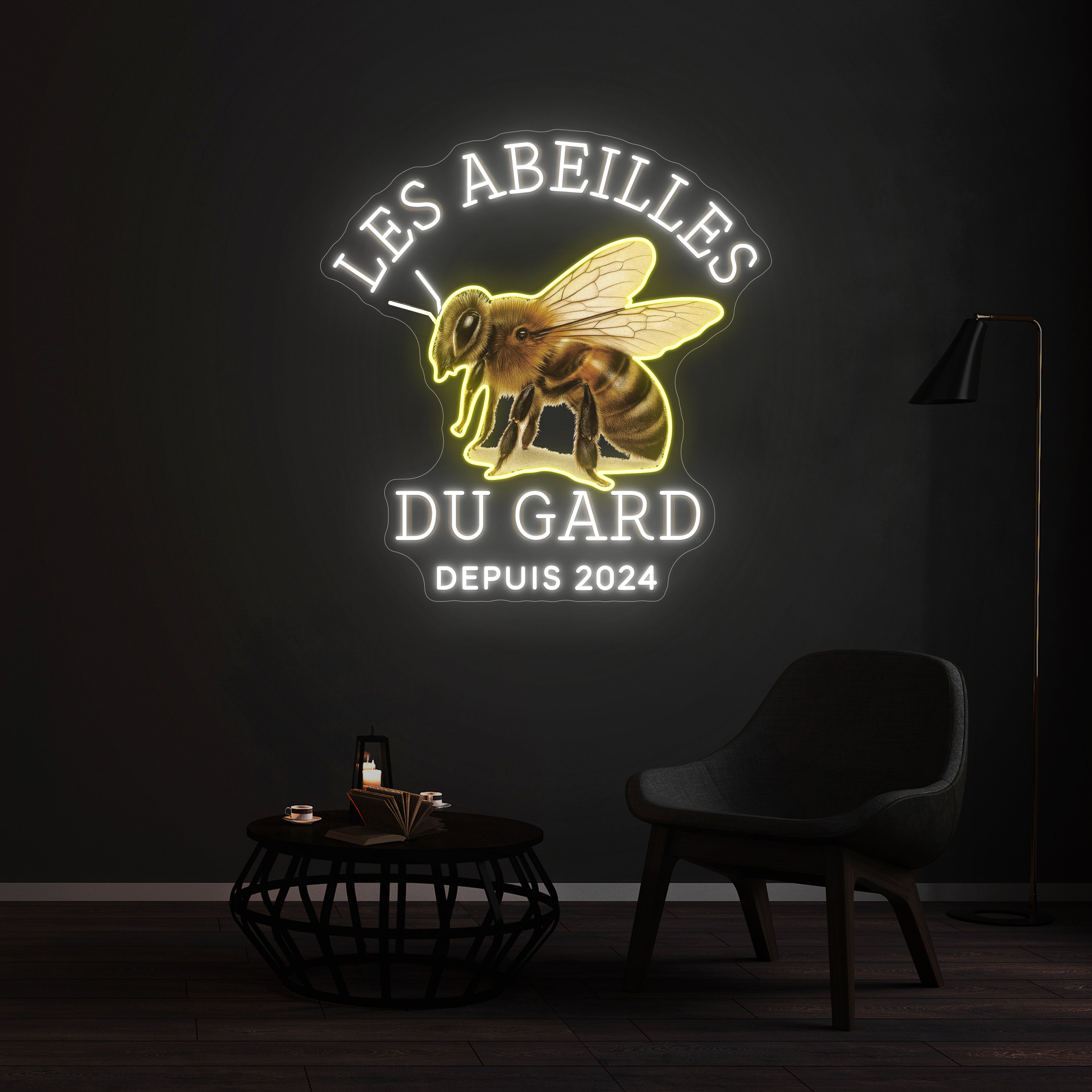 Néon LES ABEILLES