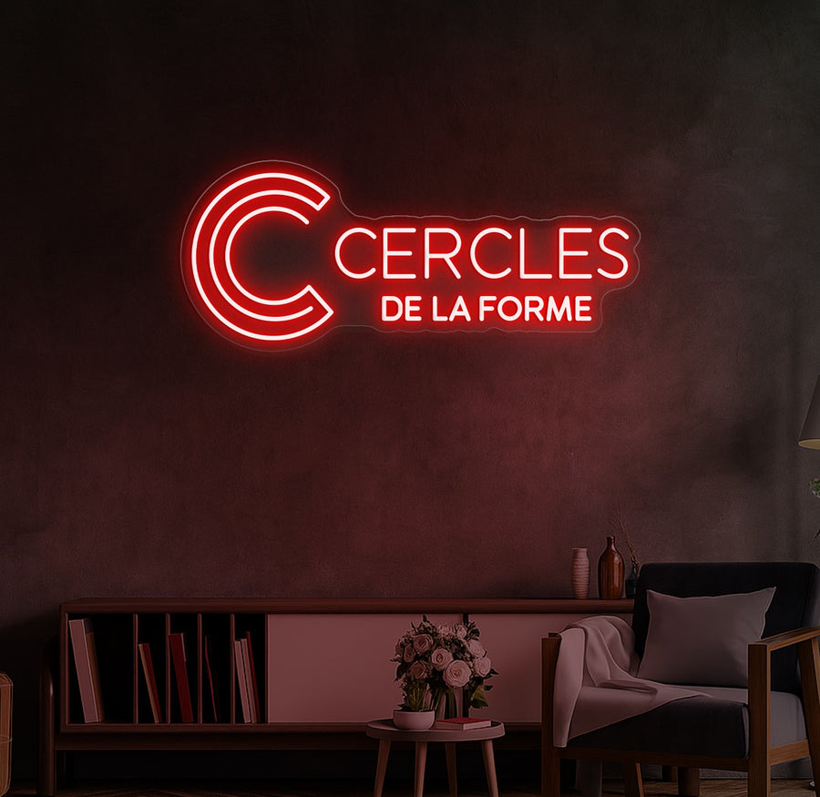 Custom LED Neon Gym Sign Paris