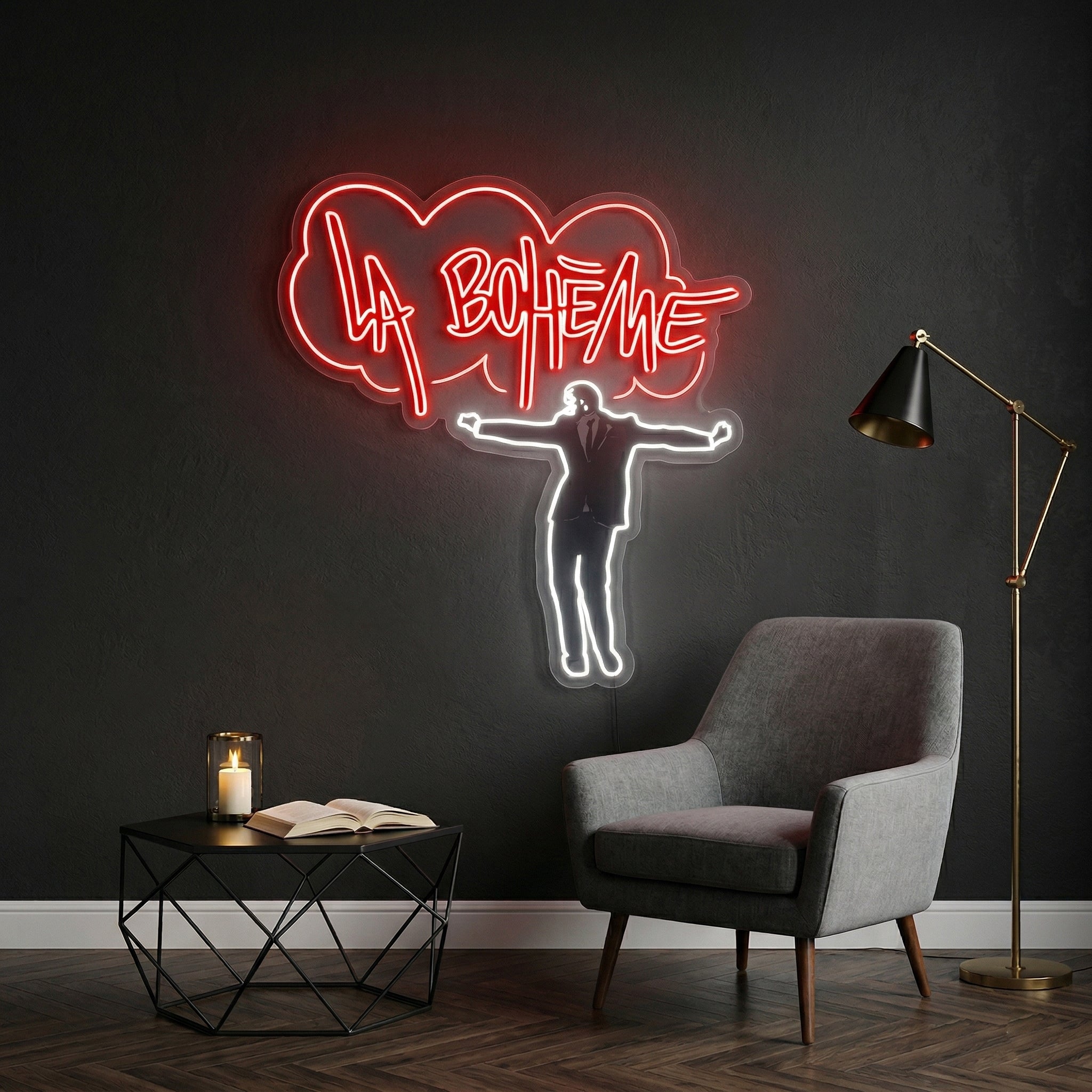 Personnalisation Enseigne LED Néon - La Bohe Me