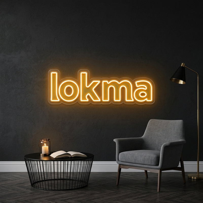 Personnalisation Enseigne LED Néon -lokma